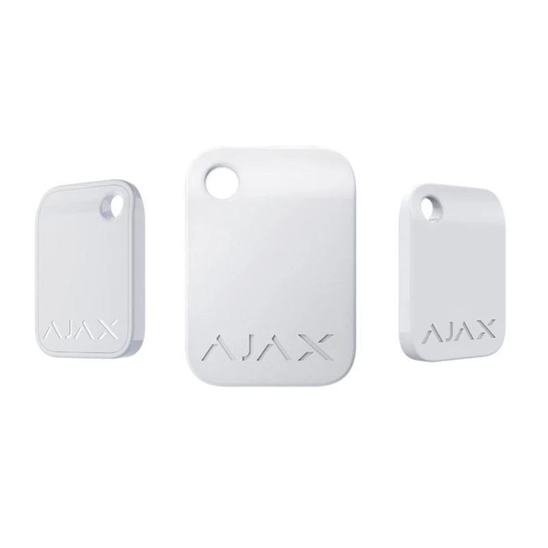 Ajax Systems Tag - Toegangstag Ajax Batch Of Tag (3 Pcs) - White 2 Ajax Systems Tag - Toegangstag Ajax Batch Of Tag (3 Pcs) - White - Afbeelding 2