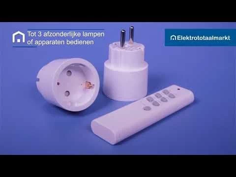 KlikAan KlikUit APC - Draadloze Schakelaarset 70211 7 KlikAan KlikUit APC - Draadloze Schakelaarset 70211 - Afbeelding 7