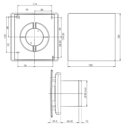 Itho Daalderop BTV SSST - Badkamer-/toiletventilator 53-00355 -Huis Beveiliging itho daalderop btv ssst badkamer toiletventilator 4178261 sfeer 2